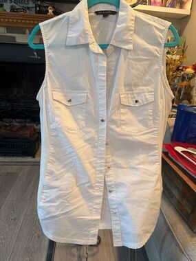 Zac & Rachel White Button-Up Shirt